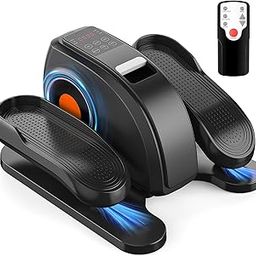 Sweetcrispy Compact Under-Desk Elliptical – Quiet Mini Pedal Exerciser with Adjustable Speed and LED Display, Portable Workout Equipment for Home or Office-12