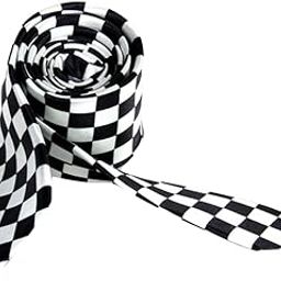 ELBME® Mens Black White Plaid Checkered Necktie Neck Tie Clothing Shoes & Accessories | Mens Accessories | Ties-picture-28