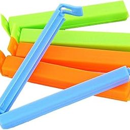 InddusHome® - 36Pc 4" Size BPA Free Plastic Food Snack Bag Pouch Clip Sealer for Keeping Food Fresh for Home Kitchen Camping (Multi Color)-image-69