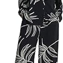 Women Alia Bhatt Co Ord Set| Collared Self Floral Print Full Sleeve Shirt | Straight Shirt with Pant| Women Two-Piece Outfits| Summer Wear| Outdoor Wear-image-58