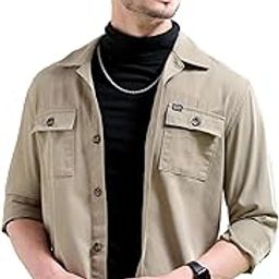 Men's Cotton Slim Fit Shirt-image-100
