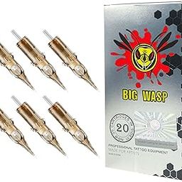 BIGWASP #10 Bugpin 15RL Tattoo Needle Cartridges 15 Round Liner 20Pcs (Generation 3)-image-56