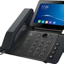 IP Video Phone (PHS2010GP) I 7 Inch Color Touch Screen and 5MP Camera Color Display I 20-SIP Lines I 10-Party Audio Conferencing (Including 2-Party Video Calls) I 3-Party Video Conferencing-12