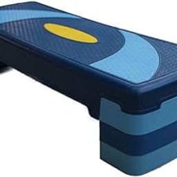 IRIS Aerobic Exercise Step Platform, Sport Adjustable Exercise Equipment Step Platform for Sports & Fitness, Adjustable Workout Fitness Stepper Exercise Platform (Large)-picture-0
