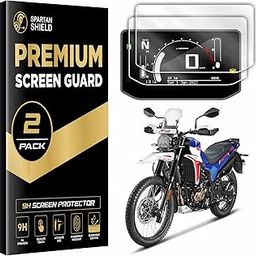 Spartan Shield [2 PACK] Digital Meter Screen Guard For HERO XPULSE 210 - Top Model | TFT Digital Display Speedometer Protector || Water Resistant || Xpulse210 Bike 9H Instrument Cluster Accessory 2025 [Not Tempered Glass]-5