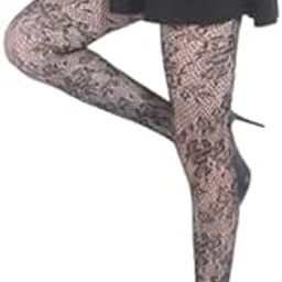 Women's Black Fishnet Tights Suspender Pantyhose Stretchy Stockings-image-9