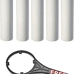 MG WATER SOLUTION® PP Water Spun Filter Sediment Solid Cartridge 5 Micron Candle for All RO Water Purifier-picture-29