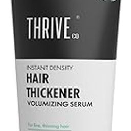 ThriveCo Hair Thickener Volumizing Serum | For Fine, Thinning Hair | Gives Instant Hair Volume & Density | With Pea Peptide & Rosemary | For Men & Women | Vegan, Cruelty-free & Dermat-Tested | 100ml-55