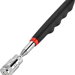 Magnetic Pick Up Tool with LED Light, Telescoping Pickup Tool with Flash Light, Magnetic Pick Up Tool Extendable Rod Stick for Picking Up Screws Nut Bolt Auto Repair, Gift for Men-12