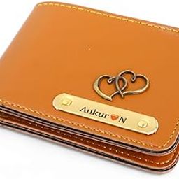 Personalized Name & Charm Leather Mens Wallet | Gifts for Men Husband Boyfriend Staff Employees Clients Colleagues Friend (Mens Wallet & Sling Bag)-image-82