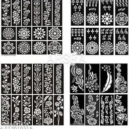 ARSRA Henna Mehndi stickers tattoo stickers women and girls hand arms and all body unique designs tattoo-image-21