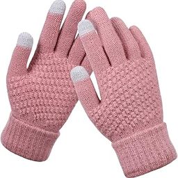 Winter gloves for girls, Winter touchscreen gloves for girls, Knitted winter gloves for girls, Girls thermal gloves, Full-finger winter gloves, Magic winter gloves for girls-29