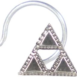 925 Silver Oxidised Aztec Nosepin/Gifts for Women and Girls/Pierced and Non-pierced nosepin/With Certificate of Authenticity/Birthday Gift-image-29