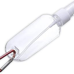 Clear Plastic Small Fine Mist Atomizer Empty Spray Bottle with Buckle Carabiner Keychain to attach bottles to Keys, Purse, Bag, Pocket_50ml-picture-25