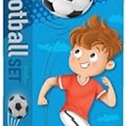 Fairyfrolic Football Goal Set for Kids – Easy-to-Assemble Soccer Net with Ball & Pump | Indoor & Outdoor Sports Game for Boys & Girls | Backyard Football Training Set for Toddlers & Kids-picture-3