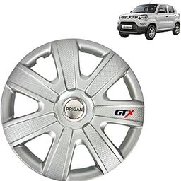 Prigan Wheel Cover for SPRESSO 14 Inch Silver Wheel Cap (Available in 12,13,14,15 Inch) (Set of 4 Pcs) (Press Fitting) Model- GTX-SILVER-14-picture-24