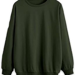 Solid Round Neck Cotton Fleece Sweatshirt for Men-VMACK639167-image-14