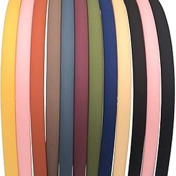 8mm Headband/Headbands Plastic Hair Bands Headbands with Teeth Skinny Headbands Hair Accessories for Women and Girls (Set of 12)-33