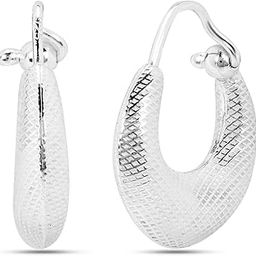 925 Silver Trendy Kaju Bali Earring for Men & Women-image-84