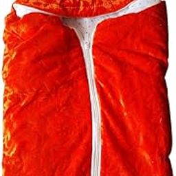 Newborn Baby Hooded Blanket | Zippy Packer Polar Fleece Baby Wrap | Soft Printed Blanket for Newborns & Infants | Medium Size | Multicolor | Pack of 1-image-58
