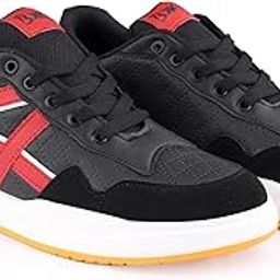 Men's Stylish Casual Sports Walking Lace-Up Light Weight Shoes with Textile Material.-picture-15
