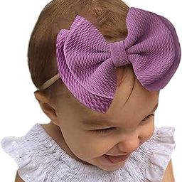 Bembika Bow Headband For Baby Girl Hair Accessories For Girls Baby Headband For Girls Purple-image-98