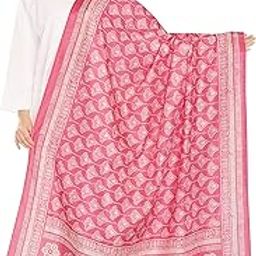 Women's Art Silk Printed Dupatta-image-27