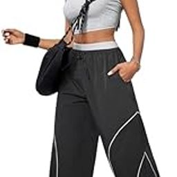 Parachute Pants for Women, Stylish Baggy Cargo Pants for Women, Ideal Everyday and Active Wear, Female Parachute Pants, Cargo Parachute Pants for Women, Parachute Pants,with Cargo Pockets. Black-picture-22