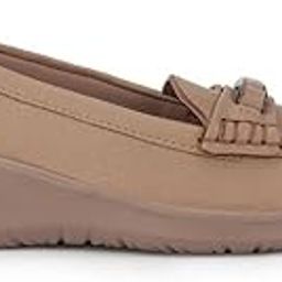 Women Taupe Loafer-image-48