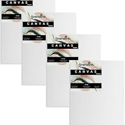 Artist Canvases for Painting 8 x 10 inch, 4 Pack, Primed, 100% Cotton, Canvas Panels, Artist Quality Acid-Free Canvas Board for Painting & Oil-17