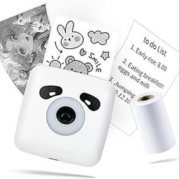 LFPERT TP6S Portable Thermal Printer - Mini Bluetooth Sticker Printer for iPhone and Android, Handheld Wireless Photo Printer for School Notes, Journals, DIY, Gifts for-28