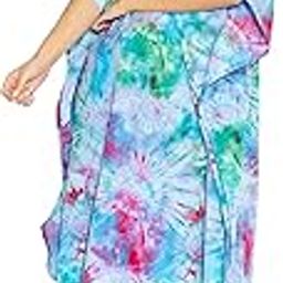 Tie and Dye Prints Comfortable Trendy Plus Size Women's Kaftan Dress | Beach Cover up |One Size fits All-picture-8
