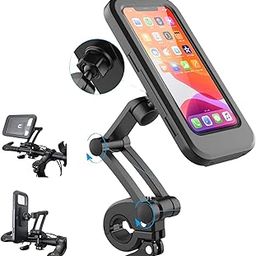 HOMAZE TRUST ME BLIND Universal Waterproof Mobile Phone Mount Holder, Monsoon Protection Compatible with All Vehicles-image-30