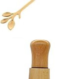 HEAVENGLOW Coffee Distributor Needle with Stand for Kitchen Espresso Tools-image-18