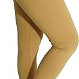 Women's Straight Fit Ankle Leggings Fitted Leggings Elegant Solid Pants | Comfortable & Breathable Fabric | Beige | 38-image-82