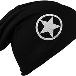 iSWEVEN Cotton Slouchy Beanie and Skull Cap for Summer, Winter, Autumn & Spring Season, Can be Used as a Helmet Cap Too - Free Size (7022)-image-0