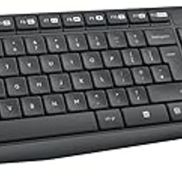 Logitech MK235 Wireless Keyboard and Mouse Set for Windows, 2.4 GHz Wireless Unifying USB Receiver, 15 FN Keys, Long Battery Life, Compatible with PC, Laptop - Black-18