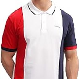 Men's Regular Fit Polo Tshirt in 100% Cotton Multi Color Polo-image-30