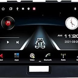 BASSOHOLIC 9 Inches Advanced Android System for Maruti Suzuki Old Wagon r (2011-18) with 2GB/32GB RAM & ROM, Gorilla Glass/Full HD Display/WiFi/GPS/Steering Wheel Connectivity and HD Parking Camera-image-0