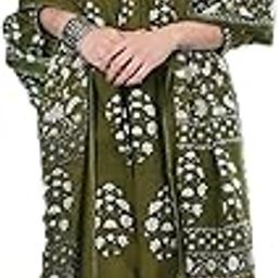 Women's Pure Cotton Block Printed Ethnic Wear Kurta Set with Palazzo Pants & Dupatta-picture-54