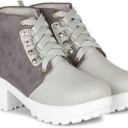 Women's Mid-Top Block Heel Boots in Luxe Suede Velvet & Synthetic Leather-image-92