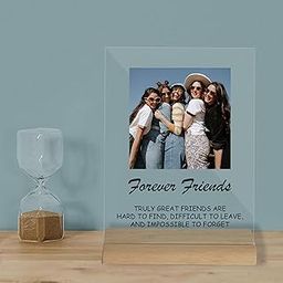 Amazingily Customized Photo and Text Message With Wooden Stand | Personalised Printed Photo Frame | Gift | Birthday | Anniversary (Transparent, Acrylic, 6 * 9 Inches),Tabletop-13