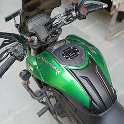Saiga Parts TankTie for Bajaj Dominar 250/400 Tank Pad Cover Protector Guard (Matte Black)-22