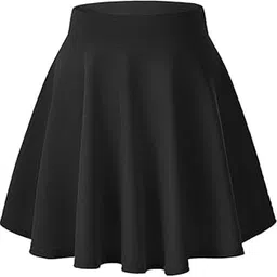 draxstar Girl's | Women's Classic Stretchy All Time Trendy Skater Skirt Flared Skirt-picture-32