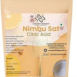 HUNGRY HARVEST Crystals Citric Acid Pure Nimbu Sat Nimbu Sat Tatri Lemon Salt Powder Pouch Packaging(100)-image-63