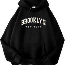 Brooklyn Printed Hoodies for Women || Women's Hoodies || Sweatshirt for Women || Winter Sweater Hoodie for Women & Girls ||Letest Women Hoodie-image-2