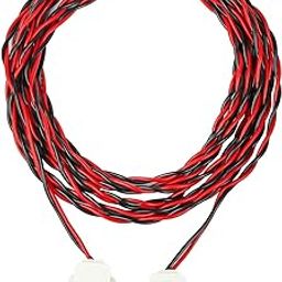 Fringo Flexible Wire Male-Female Socket Plug | Copper Wire with 2 Pin Plug | Flat Wire, Extension Cord for Multipurpose Use, Festive Decorations, Diwali, Christmas, etc,- Multi color Wire (8 METER)-image-39
