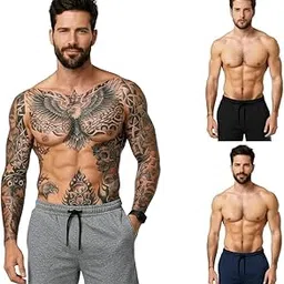 the blazze Clothing Accessories Men Sportswear Shorts R001 VB216 Black Grey Navy Parent-picture-10