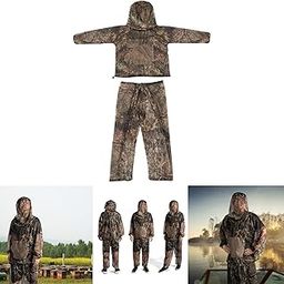 LOSA Mesh Hooded Suits Lightweight for Protecting Men XL XXL-image-18