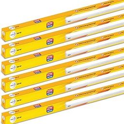 Wipro Garnet 22W LED Batten for Living Room & Bedroom | Bright & Energy Efficient Tubelight for Home | Neutral White (4000K) with upto 2200 lumen|4Feet, Pack of 6-23